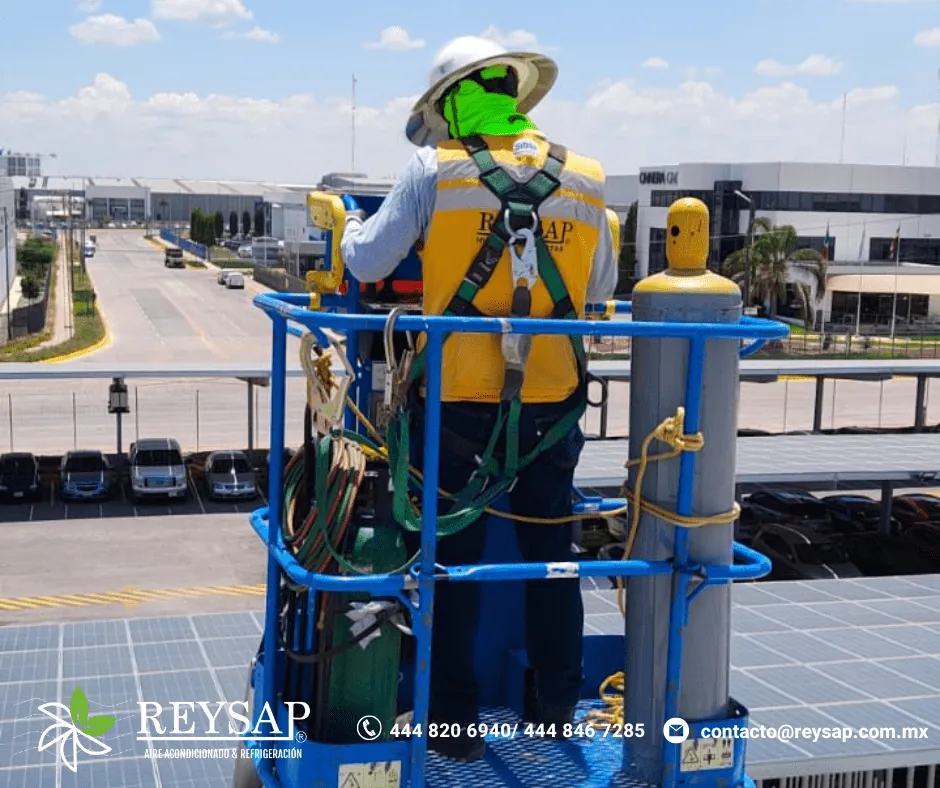 Proyecto de climatización de REYSAP